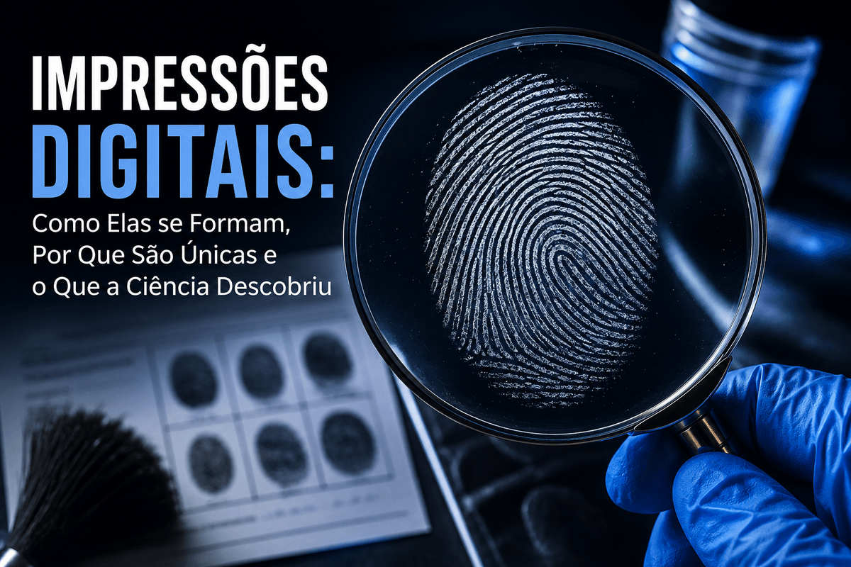 Impressões Digitais: Como Elas se Formam, Por Que São Únicas e o Que a Ciência Descobriu.